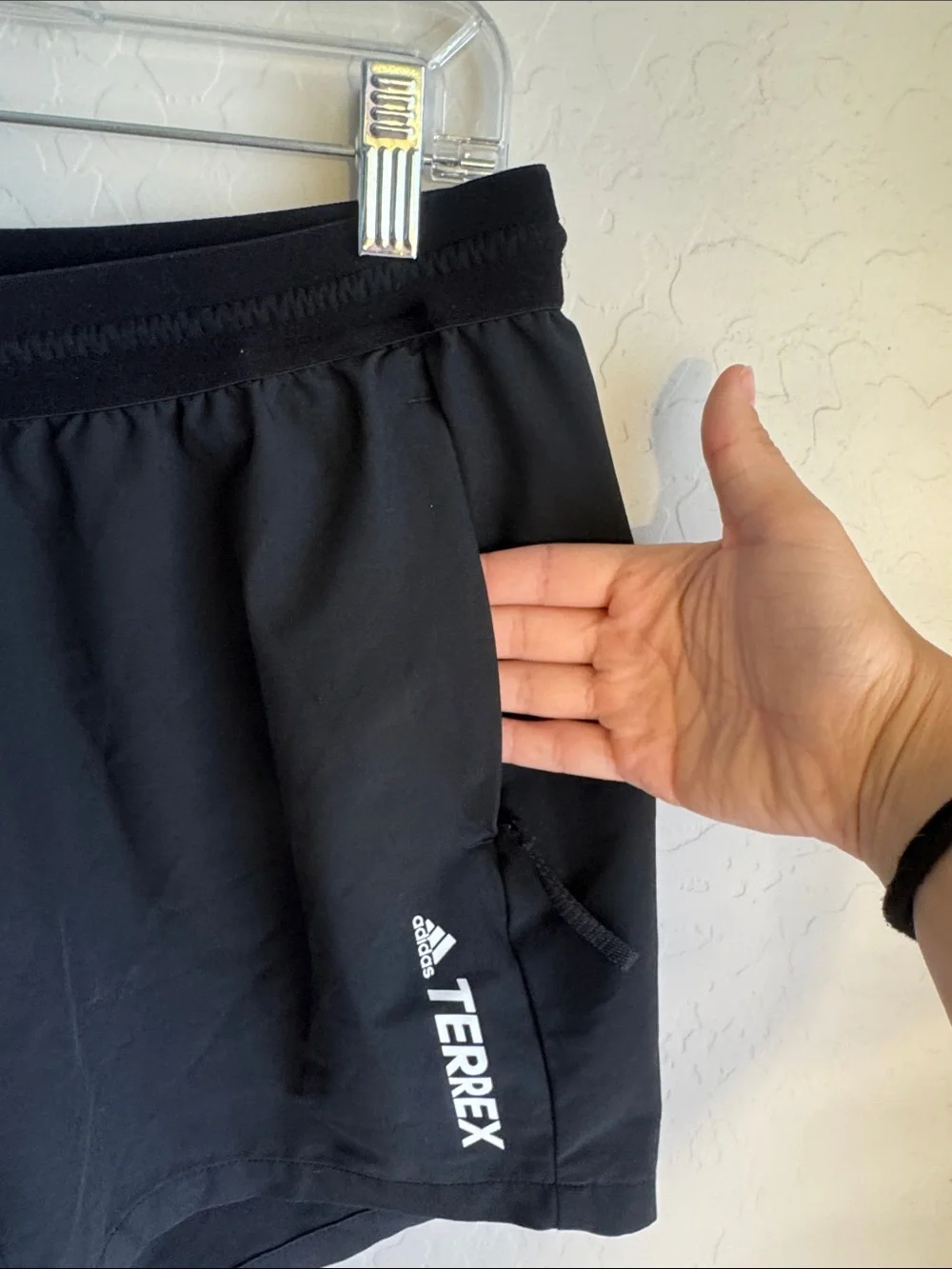 adidas Terrex Black Men's Athletic Shorts